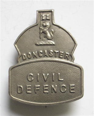 WW2 Doncaster Civil Defence badge