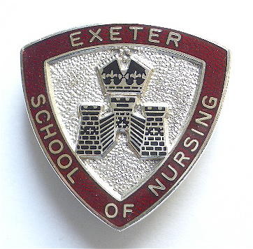 Exeter Hospital, School of Nursing 1973 silver badge