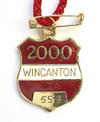 2000 Wincanton horse racing club badge