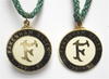 1991 Fakenham Races horse racing badges matching pair