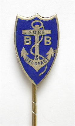 Boys Brigade silver Tie pin badge