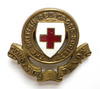 WW1 British Red Cross Society BRCS County of Devon hat badge
