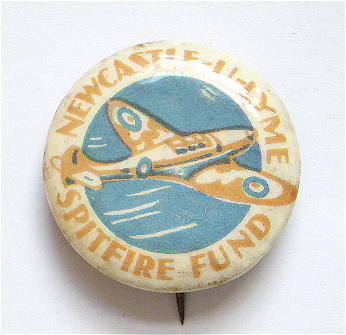 WW2 Newcastle spitfire fundraising badge