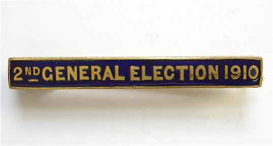 Primrose League 2nd General Election 1910 badge