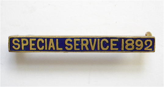 1892 Primrose League special service badge