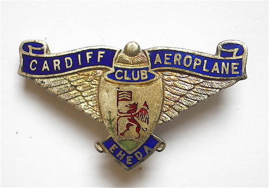 Cardiff Aeroplane Club, Early Aviation Flying Club Badge.