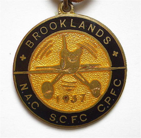 1937 Brooklands Flying Club Membership Badge