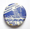 WW2 Worcester warship week 1942 fundraising badge