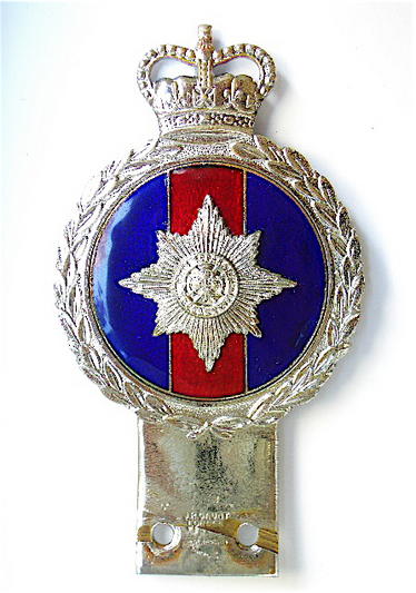 Irish Guards Regimental automobile motor car grill badge