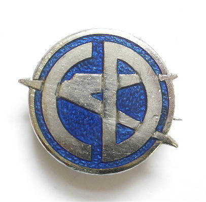 WW2 BOAC Airline Civil Defence home front badge