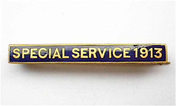 1913 Primrose League special service badge