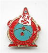 Butlins holiday camp Beavers Club undated fat clown badge