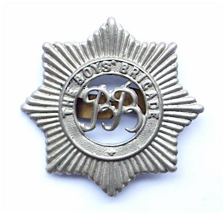 Boys Brigade field service cap badge with blades