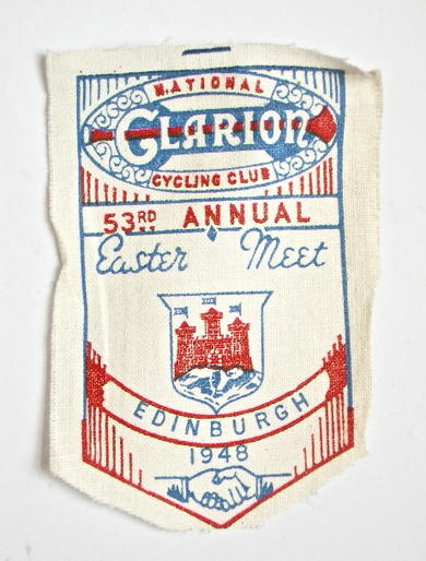 National Clarion Cycling Club 53rd annual Easter meet cloth badge