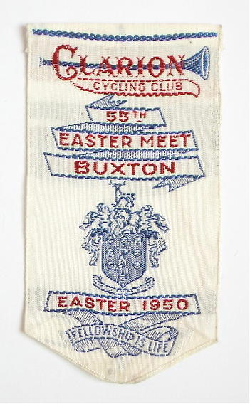 National Clarion Cycling Club 55th annual Easter meet cloth badge