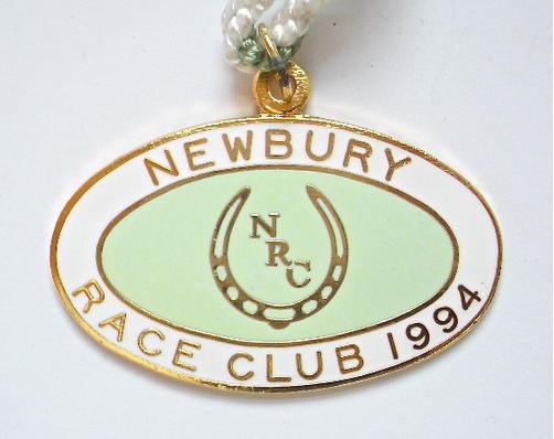 1994 Newbury horse racing club badge