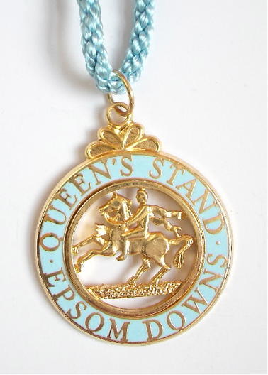 1997 Epsom horse racing club badge