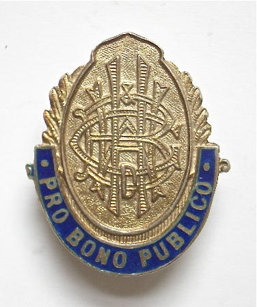 West Bromwich & District General Hospital 1937 silver nurses badge