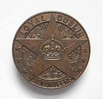 WW1 Loyal Dublin Volunteers Irish VTC badge