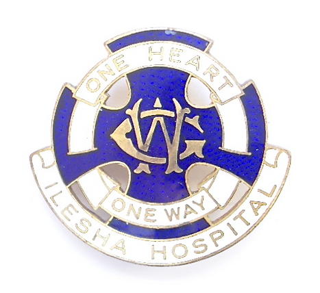 Wesley Guild ILESHA Hospital Nigeria nurses badge