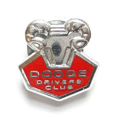 Dodge Drivers Club classic car badge