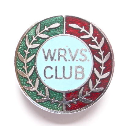 Womens Royal Voluntary Service WRVS club badge