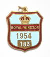 1954 Royal Windsor horse racing club badge