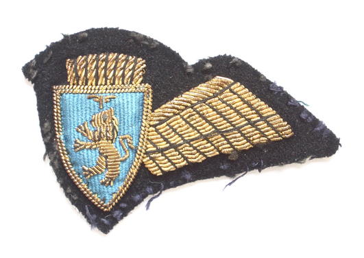 British Caledonian Airways gold bullion brevet badge