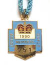 1990 Ascot horse racing club badge