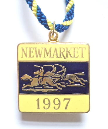 1997 Newmarket horse racing club badge