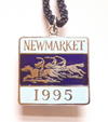 1995 Newmarket horse racing club badge