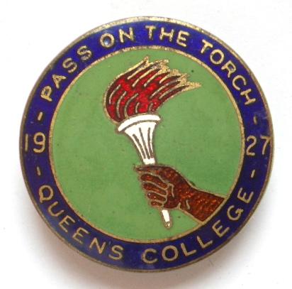 Queens College Lagos Nigeria Pass On The Torch girls school badge