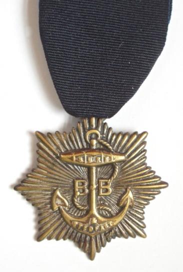 Boys Brigade silver plated squad challenge medal c1891 to 1927 