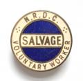 WW2 Salvage voluntary worker home front badge