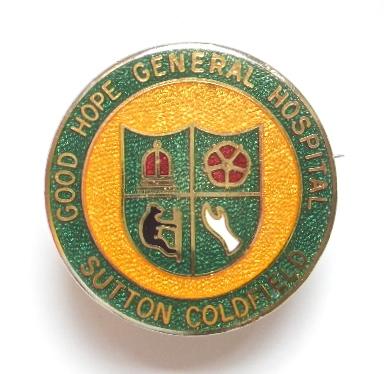 Good Hope General Hospital nurses badge