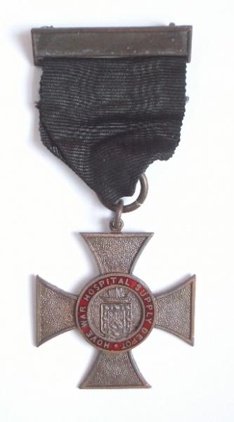 WW1 Hove War Hospital Supply Depot Badge