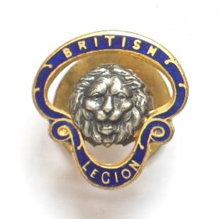 British Legion small pattern members badge