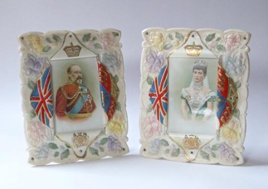 Edward VII & Queen Alexandra 1902 Coronation Colourful Photo Frames