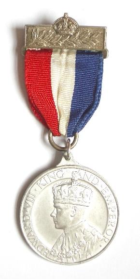 Edward VIII 1937 Coronation Ship of State Medal