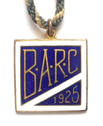 Brooklands Automobile Racing Club 1925 BARC members badge