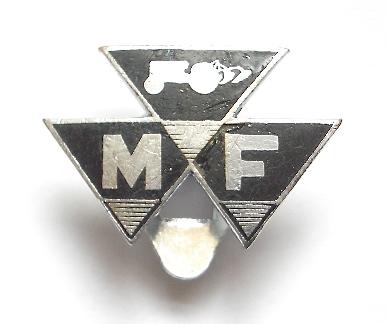 Massey Ferguson Tractors promotional lapel badge c1960s