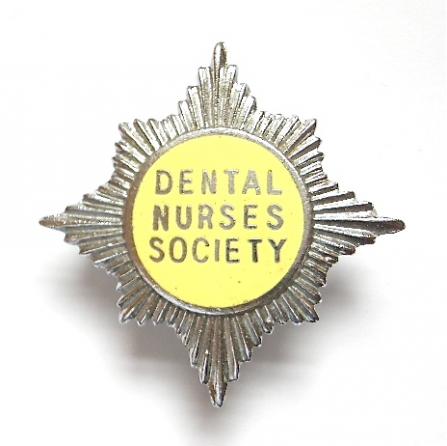 Dental Nurses Society numbered union badge