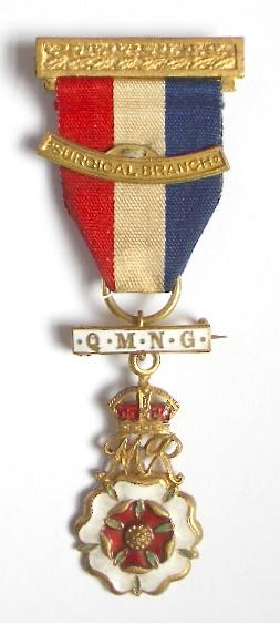 WW1 Queen Marys Needlework Guild Surgical Branch war badge