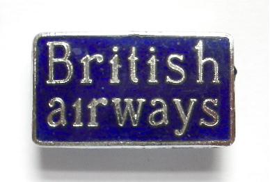 British Airways promotional airline badge by Squire England