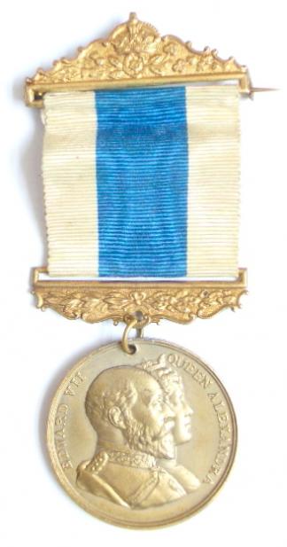 Edward VII & Queen Alexandra 1902 Coronation Medal