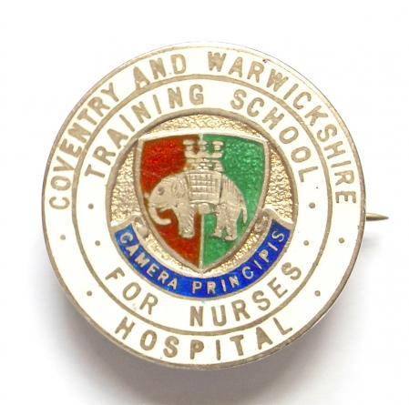 Coventry and Warwickshire Hospital Training School for Nurses Badge