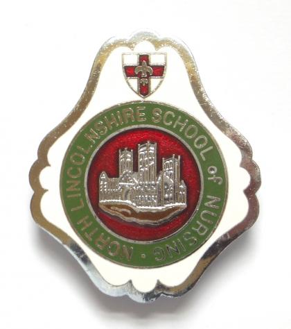 North Lincolnshire School of Nursing hospital badge