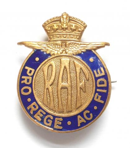 Royal Aircraft Factory Farnborough on government work badge