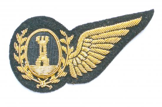 Lloyd International Airways air stewardess brevet badge