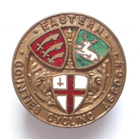 Eastern Counties Cycling Association club membership badge c920s